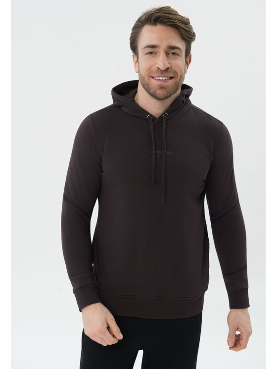 Volcano Volcano Bluza B-TRUNK Fioletowy Regular Fit