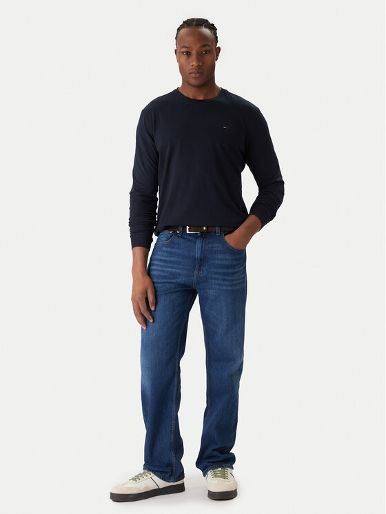 Tommy Jeans Tommy Jeans Set de bluze cu mânecă lungă﻿ DM0DM22148 Bleumarin Slim Fit