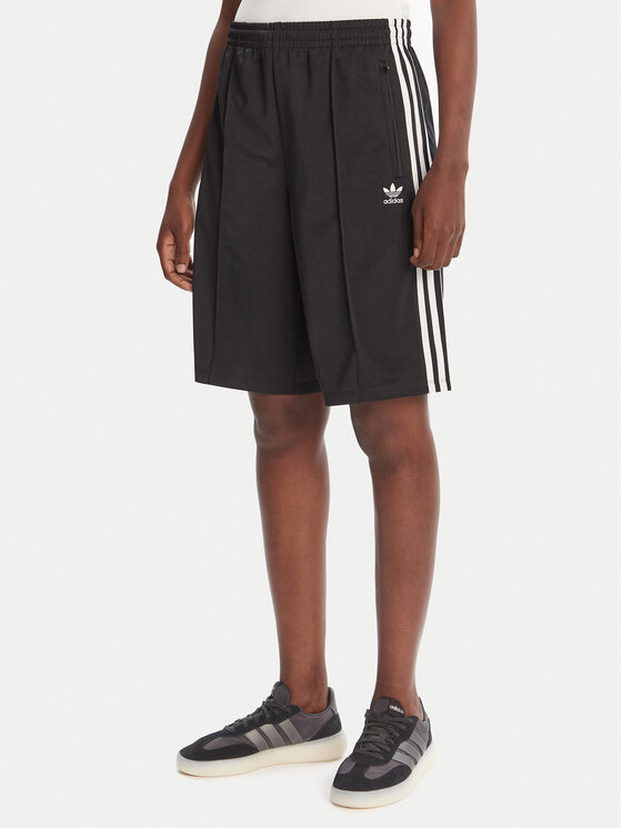 adidas adidas Pantaloni scurți sport adicolor Firebird JD0286 Negru Loose Fit