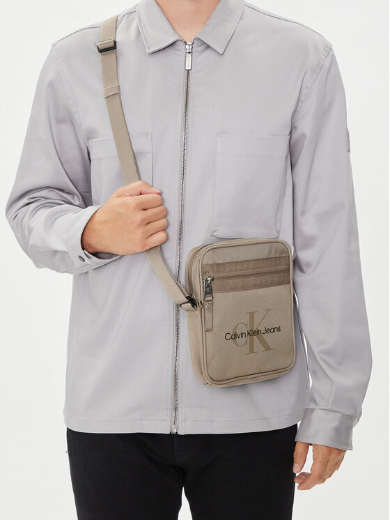 Calvin Klein Jeans Calvin Klein Jeans Плоска сумка Sport Essentials Reporter18 M K50K511098 Бежевий