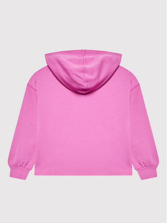 United Colors Of Benetton United Colors Of Benetton Bluza 3J68C200U Różowy Boxy Fit