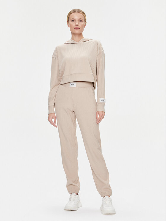 Guess Guess Jogginghose Aislin V4RB01 KC2T0 Beige Regular Fit