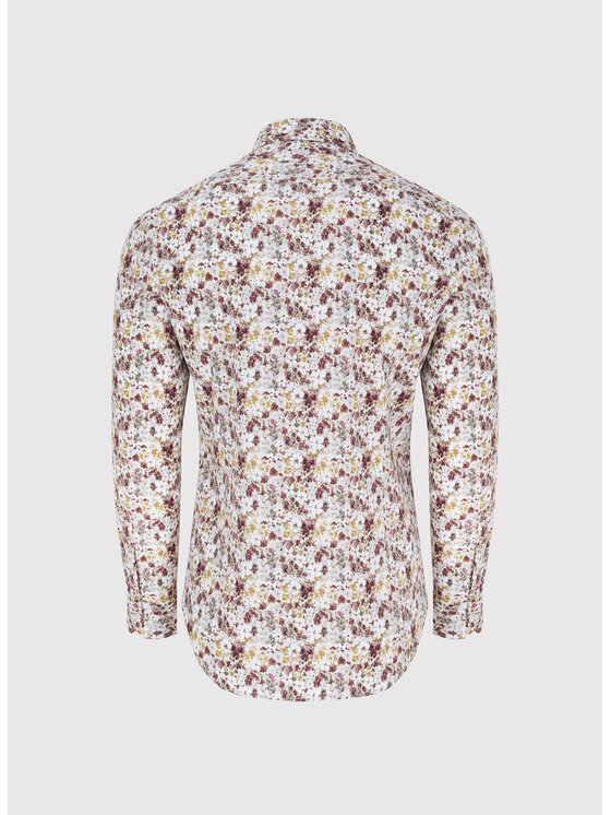 Pako Lorente Pako Lorente Koszula P26WF-1X-010 Brązowy Slim Fit