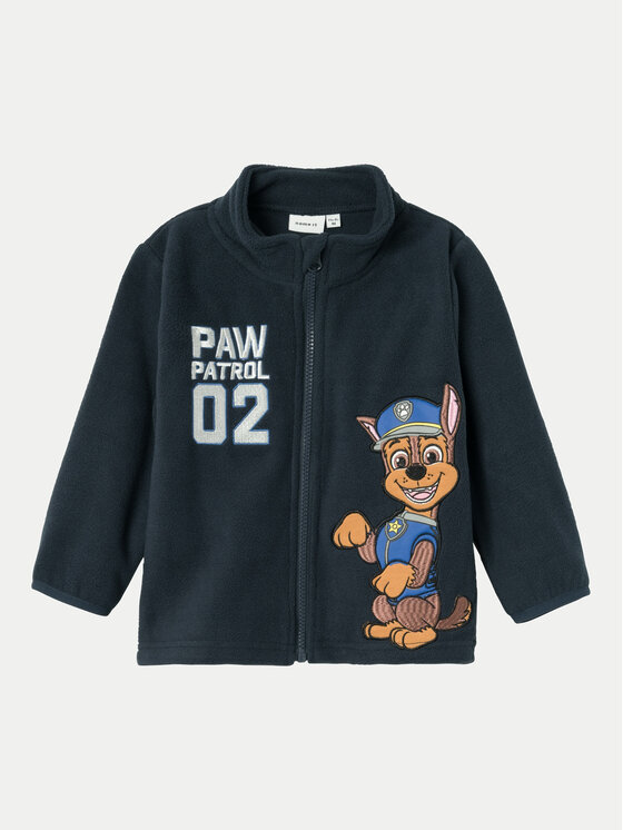 NAME IT Fleecová mikina PAW PATROL 13232192 Tmavomodrá Regular Fit