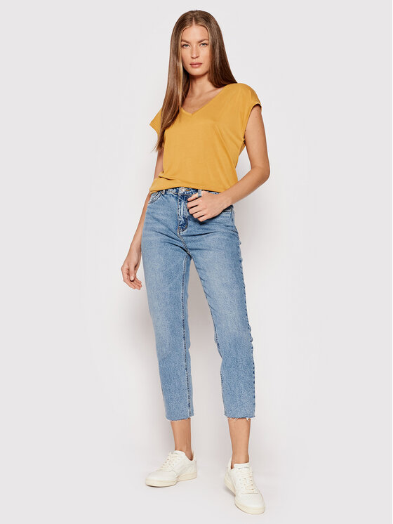 Vero Moda Vero Moda Traperice Brenda 10247009 Plava Straight Fit