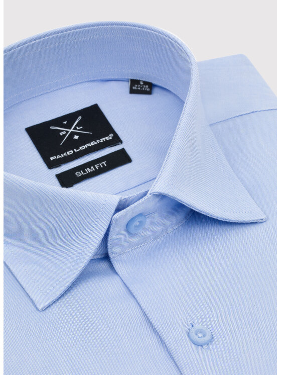 Pako Lorente Pako Lorente Koszula P000B-1X-051 Niebieski Slim Fit