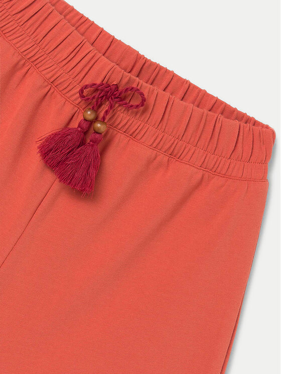 Mayoral Mayoral Set top i pantaloni scurti 6273 Portocaliu Regular Fit