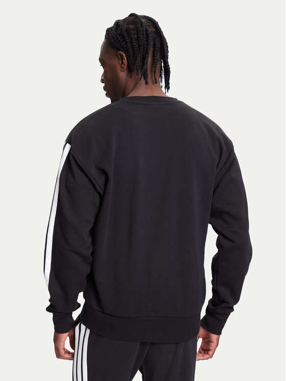 adidas adidas Μπλούζα Essentials 3-Stripes JE6304 Μαύρο Regular Fit