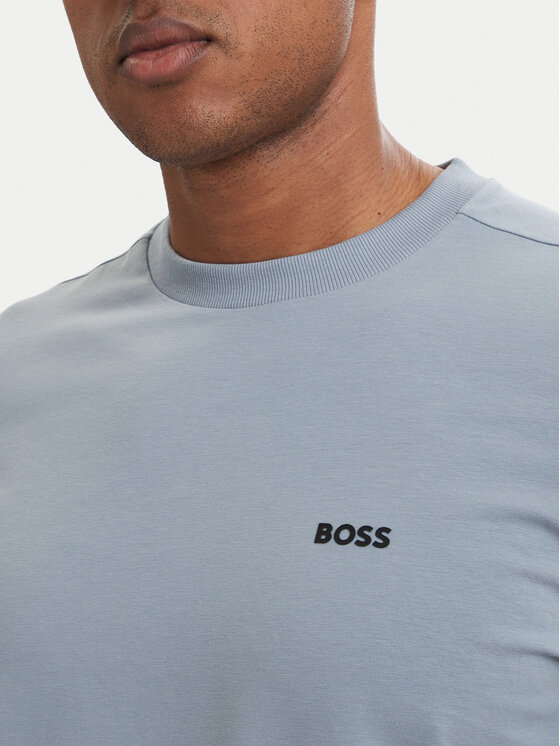 BOSS BOSS T-Shirt 50506373 Niebieski jasny Regular Fit