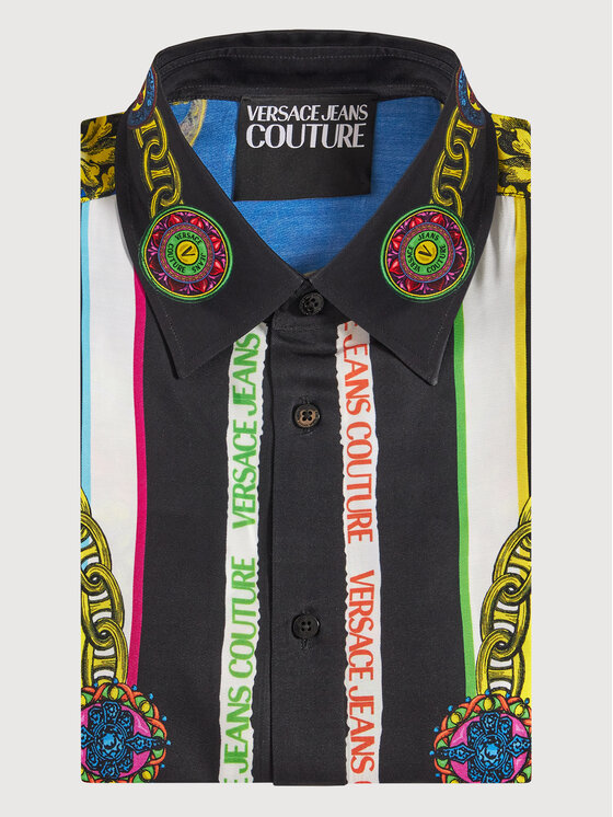 Versace Jeans Couture Versace Jeans Couture Сорочка Regalia Baroque 71GAL2R9 Кольоровий Regular Fit