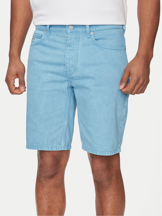 BOSS Boss Pantaloncini di jeans Anderosn 50514494 Blu Relaxed Fit
