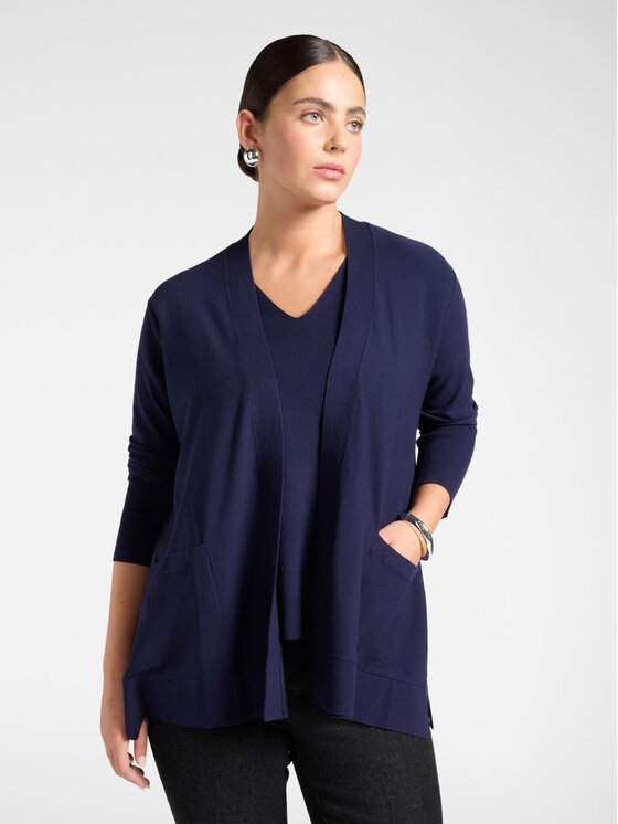 Elena Mirò Elena Mirò Sweter M009Z000768N0H4 Niebieski Over Fit