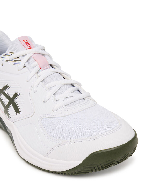 Asics Asics Παπούτσια Τένις Gel-Dedicate 9 Clay 1041A547 Λευκό