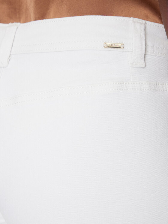 Morgan Morgan Jeans kratke hlače 241-SHIVAL1 Bela Slim Fit