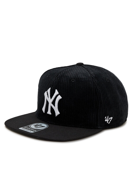 Șapcă 47 Brand MLB New York Yankees Thick Cord TT 47 B-THCCP17EWP-BK Negru