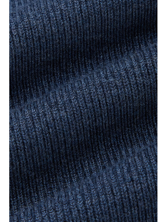 Lancerto Lancerto Sweter Baldir SW073225000061 Granatowy Regular Fit