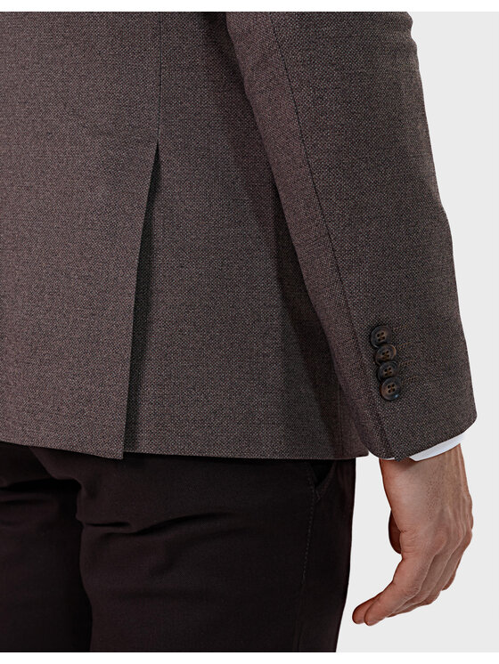 Evenemen Evenemen Marynarka Harmony 03 Brązowy Slim Fit