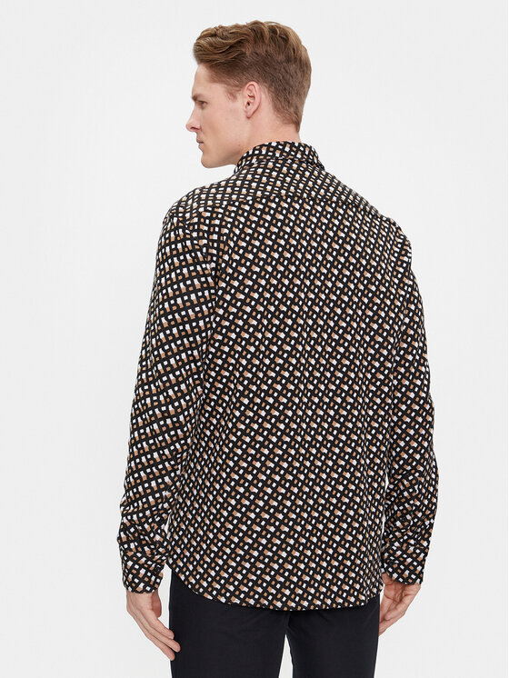 BOSS Boss Srajca C-Hal-Kent-C1-223 50508833 Bež Slim Fit