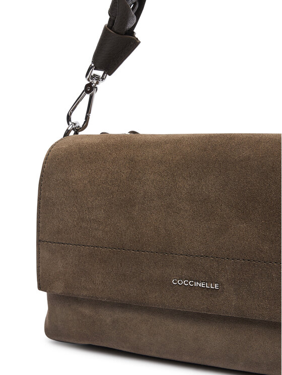 Coccinelle Coccinelle Táska P6P Boheme Suede Bimaterial E1 P6P 12 01 01 Khaki