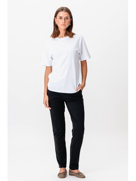 TeeShoppen TeeShoppen T-Shirt 'Oversized Collection' Biały Oversize