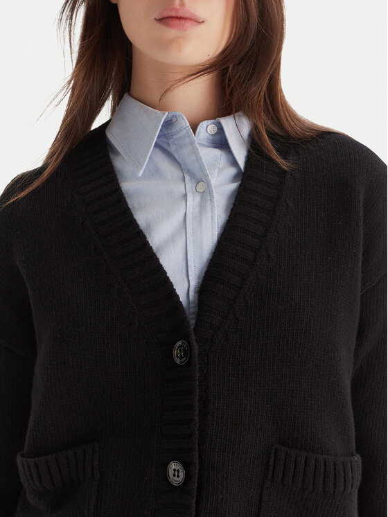 Weekend Max Mara Weekend Max Mara Cardigan Filmato 2525346062 Nero Regular Fit