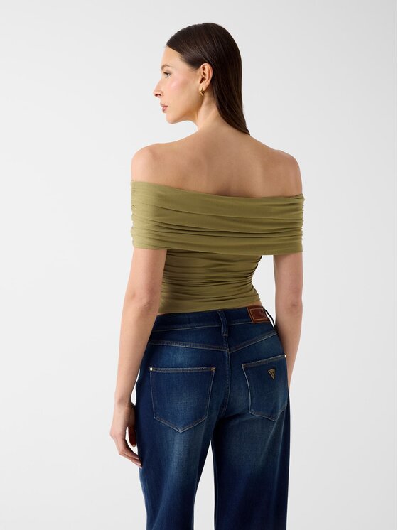 Guess Guess Top 183107 Zelená Classic Fit