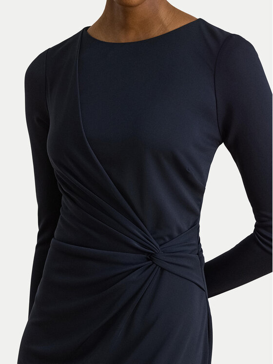 LAUREN RALPH LAUREN LAUREN RALPH LAUREN Úpletové šaty 200P14033001 Tmavomodrá Slim Fit