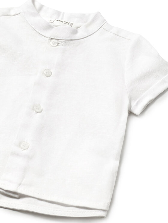 Mayoral Mayoral Camicia 1101 Bianco Regular Fit