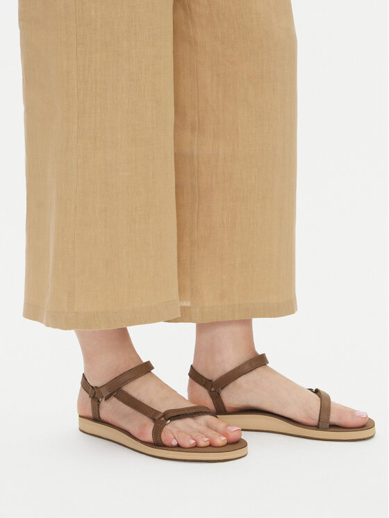 Teva Teva Sandali Original Universal Slim Lea 1151031 Rjava