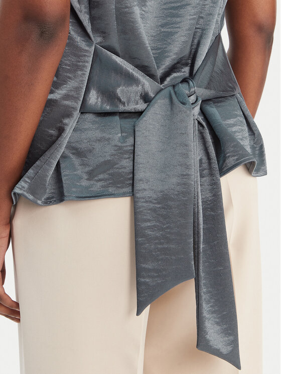 Guess Guess Блуза W6RH19 W2612 Зелен Regular Fit