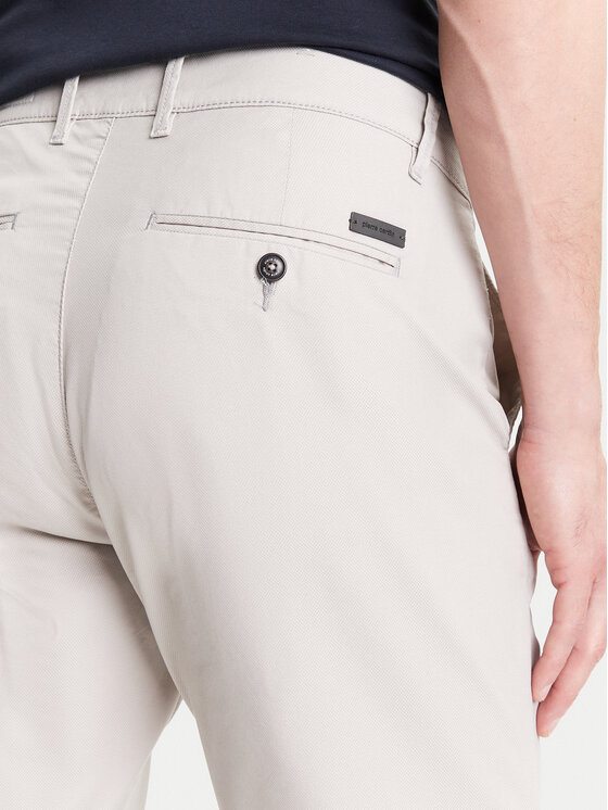 Pierre Cardin Pierre Cardin Chinosy C3 33730.1060 Szary Slim Fit
