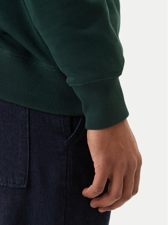 Tommy Hilfiger Tommy Hilfiger Džemperis ar kapuci Essential MW0MW37237 Zaļš Regular Fit