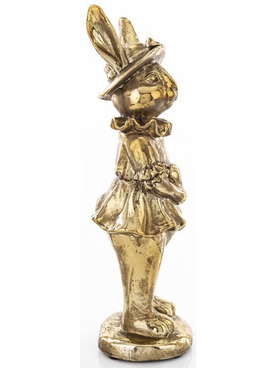 MIAhome MIAhome Figurka króliczka MALJUNA-3 złota Złoty