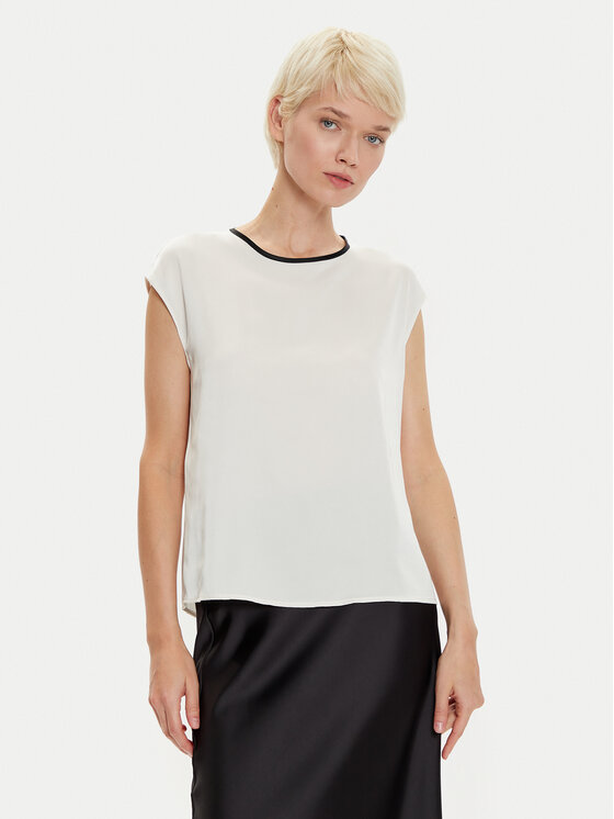 Imperial Imperial Μπλουζάκι RGJ6IDG Λευκό Regular Fit
