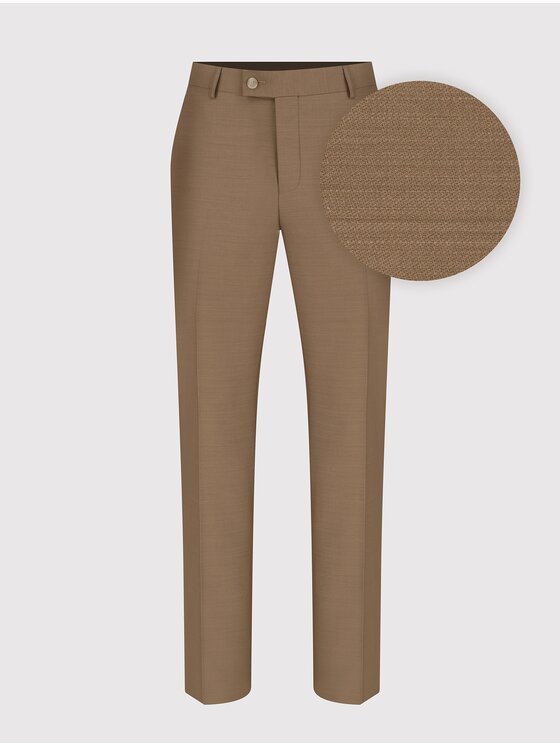 Pako Lorente Pako Lorente Garnitur P24SP-4G-003 Brązowy Super Slim Fit