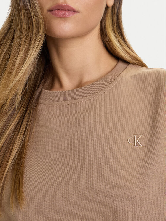 Calvin Klein Jeans Calvin Klein Jeans Majica dugih rukava Archive LV047B236G Smeđa Relaxed Fit