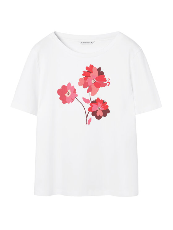 TATUUM Tatuum Tričko AJMIRJA 1 Biela Classic Fit