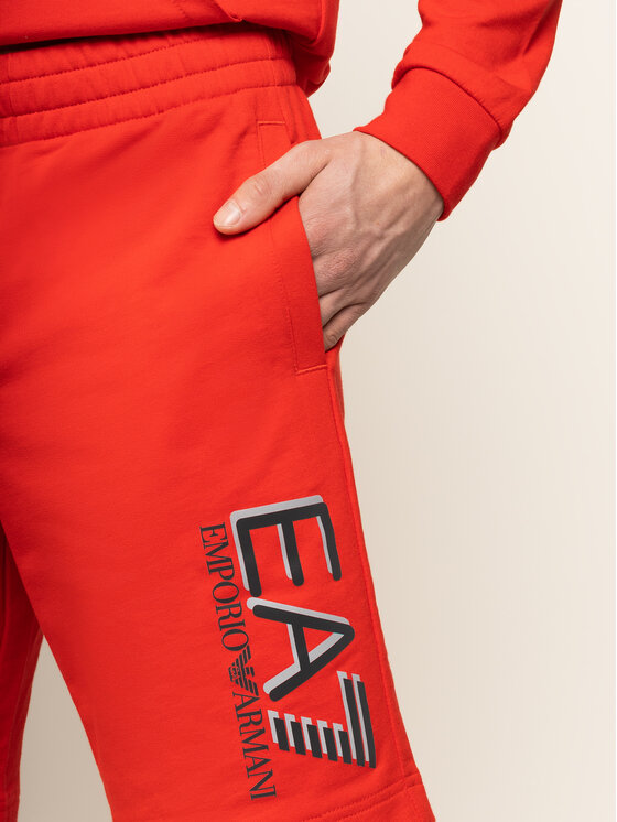 EA7 Emporio Armani EA7 Emporio Armani Sportovní kraťasy 3HPS73 PJ05Z 1451 Červená Regular Fit