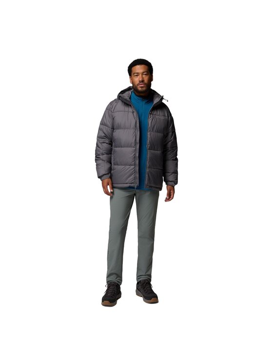 Columbia Columbia Kurtka zimowa Pike Lake II Long Jacket 2050931025 Szary Regular Fit