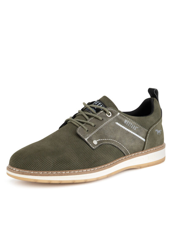 Mustang Mustang Halbschuhe 4197-303 Khakifarben