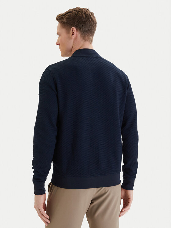 Bugatti Bugatti Sweatshirt 8750-15171E Dunkelblau Regular Fit