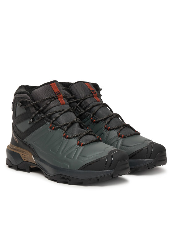 Salomon Salomon Trekkingschuhe X Ultra Snowpilot Waterproof L49219500 Grün