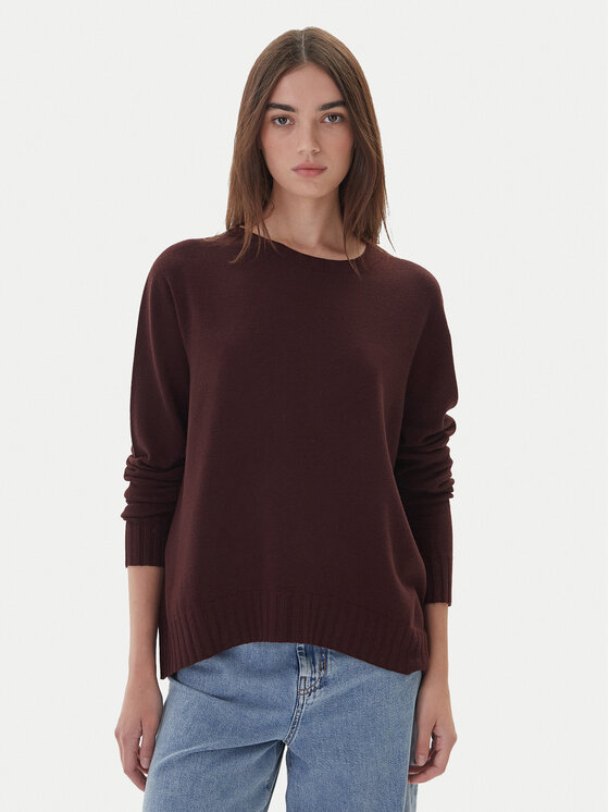 Kontatto Kontatto Sweater 3M0808C Barna Relaxed Fit