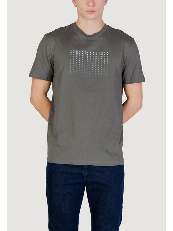 Armani Exchange Armani Exchange T-Shirt XM002519 AF10334 Zielony Casual Fit