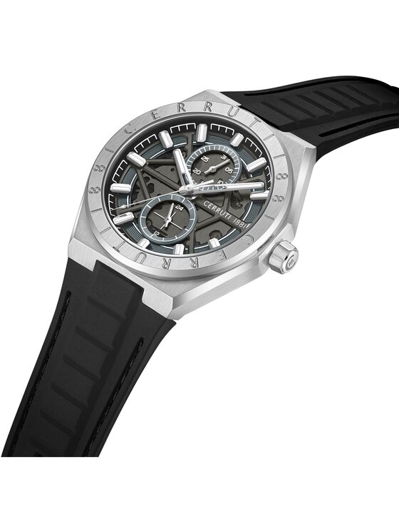 Cerruti 1881 Cerruti 1881 Zegarek Cerruti-CIWGQ0051204 Czarny