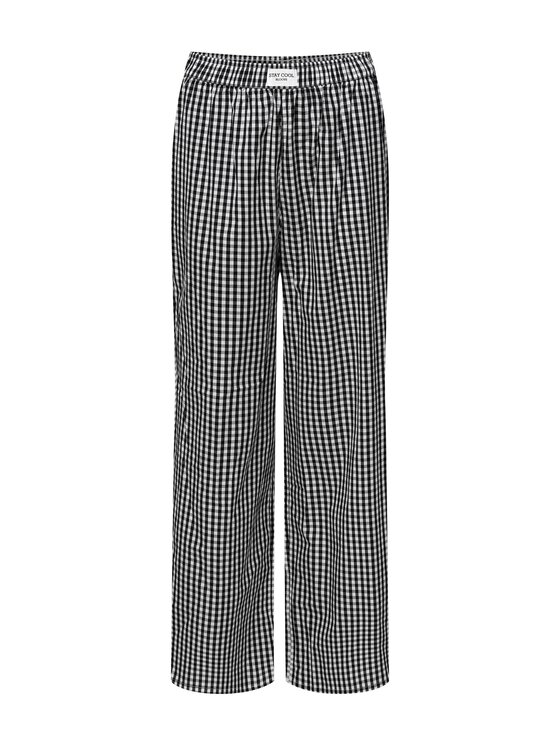 Esotiq Esotiq Spodnie materiałowe 43755 Czarny Regular Fit