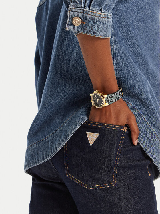 Guess Guess Hodinky Avril GW0598L2 Čierna