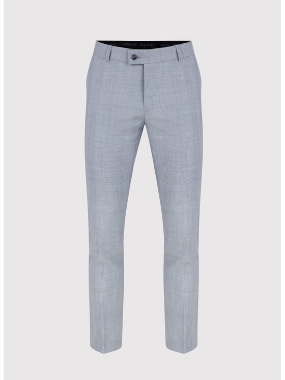 Pako Lorente Pako Lorente Spodnie garniturowe P24SF-6G-015 Niebieski Slim Fit