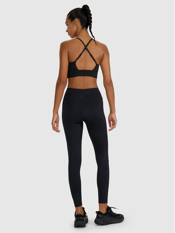 4F 4F Legíny MULTI ACTIVE Čierna Authentic Slim Fit