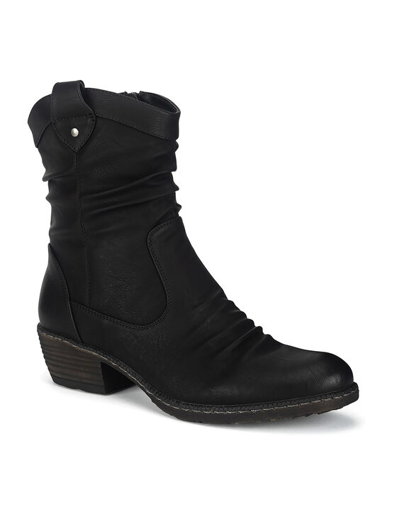 Rieker Rieker Western csizmák 93770-01 Fekete